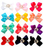 6.1" Pearl Butterfly Ring Gator Clip Hair Bow .68 each