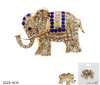 1.5" Sparkling Elephant Brooch .68 each