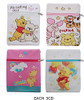 5" X 6.9" Novelty Print Zipper Side Bag w/ Adj. Strap 12 per pk (0709) .68 each