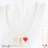 17"-20" Pearl #1 MOM Charm Necklace .68 each