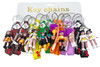 3 in 1 Strap Asst Novelty Keychain (10191) .68 each