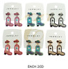 1.6" Rhinestone Cowboy Boot Drop Earrings with Hat Stud .68 each pair