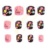 Kids Love Splash Theme Design 12 Pack Pre Glued Nails .68 each set