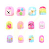 Kids Mixed Design 12 Pack Pre Glued Nails .68 each set