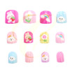 Kids Mixed Design 12 Pack Pre Glued Nails .68 each set