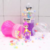 5" Large Crystal Mud Slime Jar with Novelty Figurines 12 pcs per display box .87 each