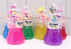 5" Large Crystal Mud Slime Jar with Novelty Figurines 12 pcs per display box .87 each