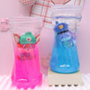 4.4" Large Crystal Mud Slime Jar with Novelty Figurines 12 pcs per display box .87 each