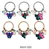 Kids Spring Style Candy, Love, Star Charms Bangle Bracelet .68 each
