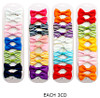 10 Pc Set 2" Stripe Gator Clip Bows .68 per set
