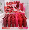 Cute Bear Shape Lipstick 24 PCS Display Box .75 each