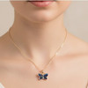 Butterfly Pendant MOOD Necklace & Earring Set .68 per set
