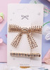 2 Pc Set Rhinestone Bow Hair Clip .68 each set