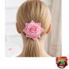 2.5" Large Rose Flower Hair Tie .68 each