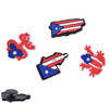 4 Pk Set of Shoe Charms Puerto Rico Theme (16A) .75 each set
