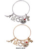 Kids Novelty Charm Bangle Bracelet with Dangling Charms .68 each