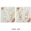 8 Piece Gold & Silver Midi Ring Set (0637) .68 each set
