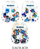 6 Pk Set of Shoe Charms Novelty Theme (2621) .75 per set