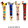 5.7" Puppy 10 Color Ink Pen 36 pcs per display box .75 Each