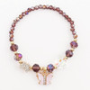Butterfly Crystal Beaded Stretch Bracelet .68 each