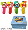 5.7" Animal Hand-Powered Mini Fan 24 pcs per display box .75 each