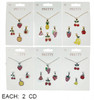 4 Pc Set Fruit Charm Necklace .70 each set