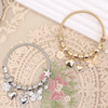 Spring Style Gold & Silver Butterfly Charm Bracelet .70 each