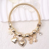 Spring Style Gold & Silver Butterfly Charm Bracelet .70 each