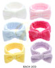SPA/BEACH Ribbon Stretch Asst Color Headband .68 each
