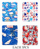 3.25" Ocean Theme Square Compact Mirror $1.87 each