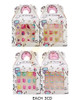 Kids Mixed Design 12 Pack Pre Glued Nails (0249) .68 each set