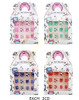 Kids Bow & Polka Dot Theme Design 12 Pack Pre Glued Nails .68 each set