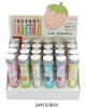 Portable Scented Fruit Petal Hand Soap Flakes 24 pcs per display box .75 each