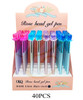 Rose Head Gel Pen 40 pcs per display box .70 each