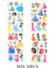 Novelty Temporary Tattoo 20 sets per pk (2707) .45 each set