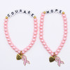 Courage & Hope Breast Cancer Awareness Bracelet .68 each