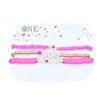 3 Pc Set MOM & LOVE Red Tone Beaded Bracelet .70 each set