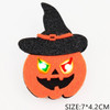 2.8" Light-Up Halloween Pumpkin Brooch .68 each