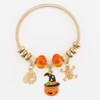 Spring Style Gold & Silver Halloween Charm Bracelet .68 each