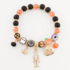 Halloween Charm Bracelet (Ghost, Pumpkin, Skeleton, Witch Hat) .68 each