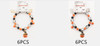 Halloween Ghost & Pumpkin Charm Bracelet .68 each