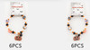 Pumpkin Charm Halloween Bracelet .68 each