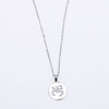 16"-18" Adjustable Stainless Steel Frog Pendant Necklace .68 each
