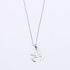 16"-18" Adjustable Stainless Steel Frog Pendant Necklace .68 each