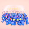 Novelty 3 in 1 Strap Keychain Asst Colors (9262) .70 each