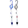 Specialty Imprinted #1 DAD 4 Color Retractable Pen w/ Carabiner Clip .75 ea