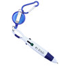 Specialty Imprinted #1 DAD 4 Color Retractable Pen w/ Carabiner Clip .75 ea