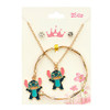 3 Pc Kids Novelty Jewelry Set – Necklace, Bracelet & Earrings (0877) .72 each set