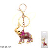 4.1" Elephant Rhinestone Keychain .70 each