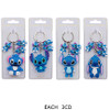 Novelty Multi-Charm Keychain .70 each